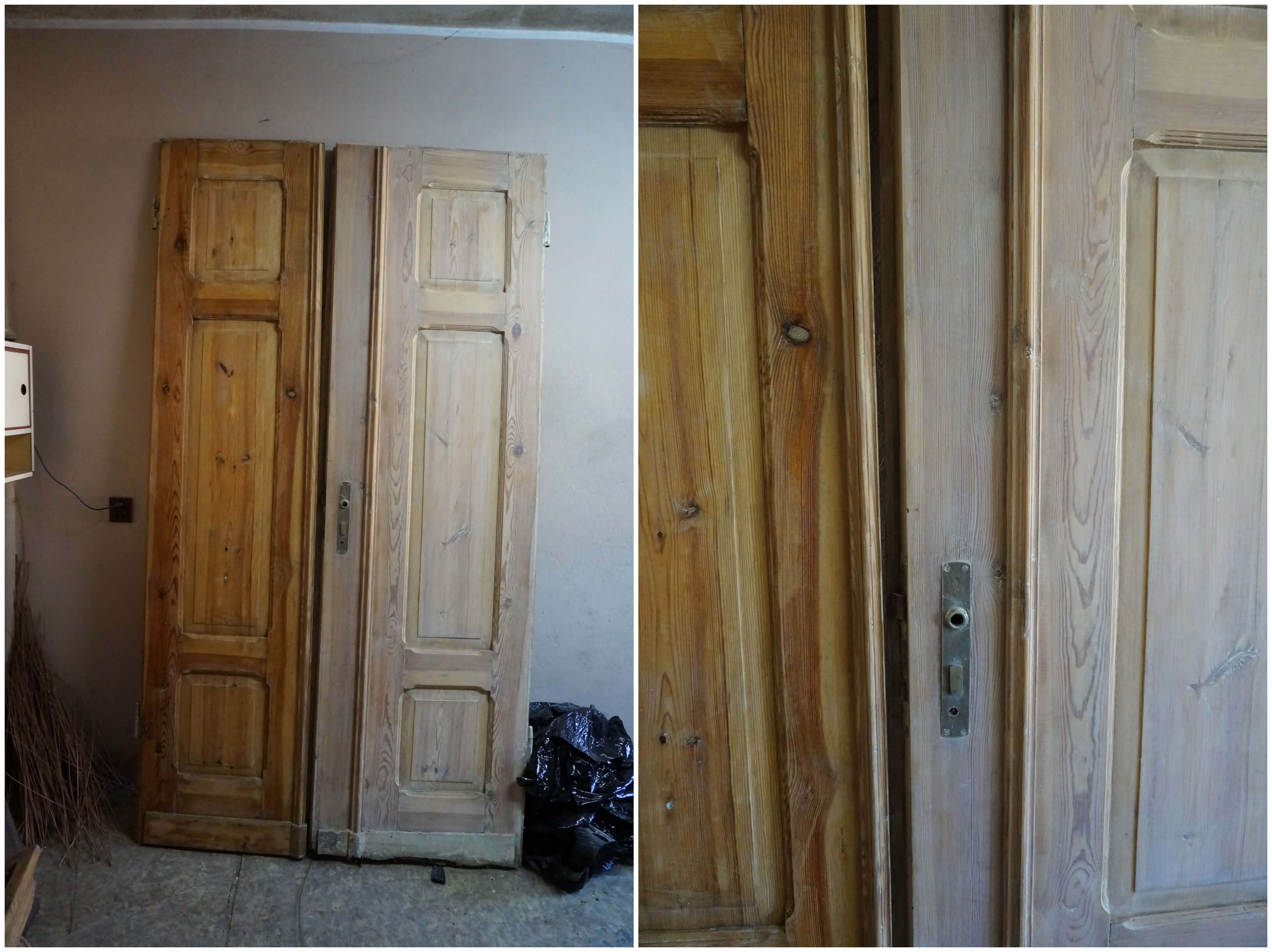 stare drzwi renowacja