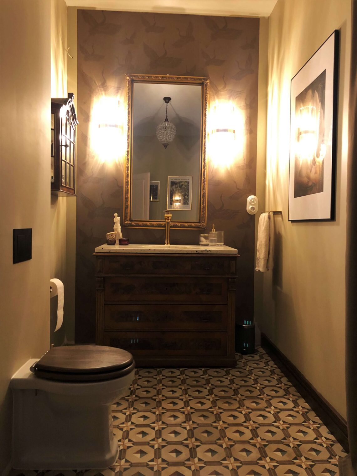 klasyczna łazienka